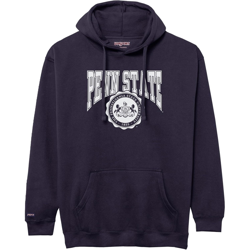 image:imageJanSport NCAA Officially Licensed Rival Hoodie Long Sleeve Unisex Sweatshirt CottonPolyester Blend DoubleLayered HoodPenn State Nittany Lions