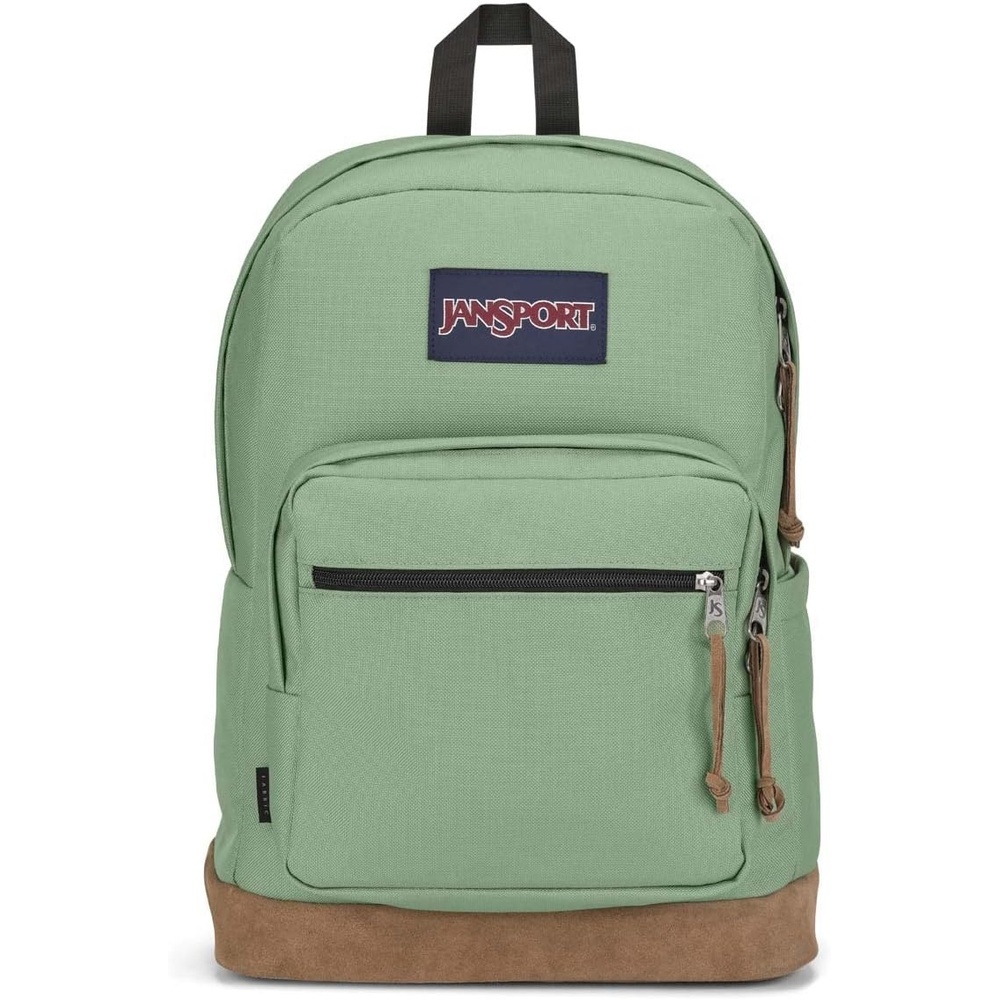 image:imageJanSport Right Pack Backpack  Durable Daypack with Padded 15 Laptop Sleeve Spacious Main Compartment amp Integrated Water Bottle Pocket Animal IllusionLoden Frost