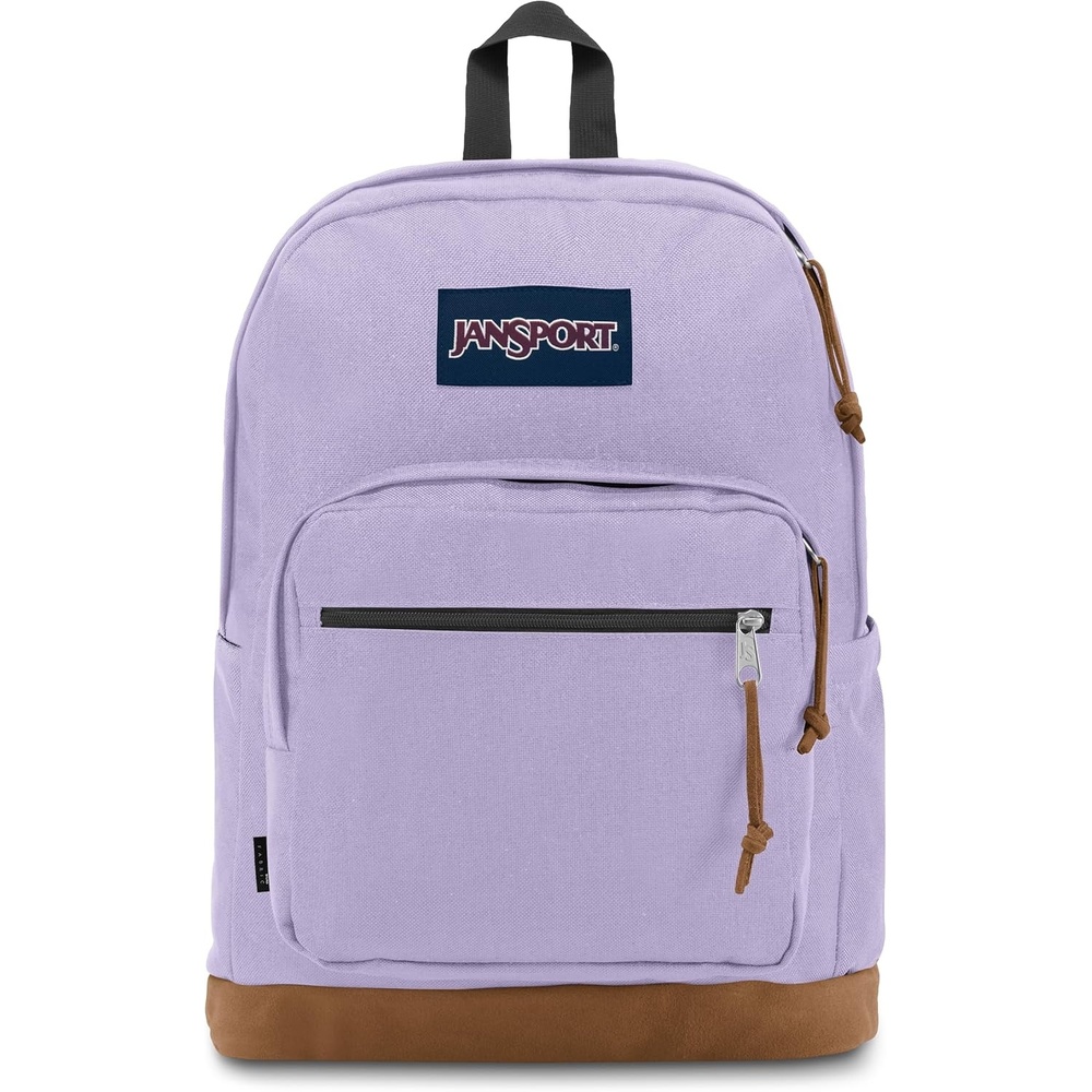 image:imageJanSport Right Pack Backpack Durable Daypack with Padded 15 Laptop Sleeve Spacious Main Compartment amp Integrated Water Bottle Pocket Animal IllusionPastel Lilac