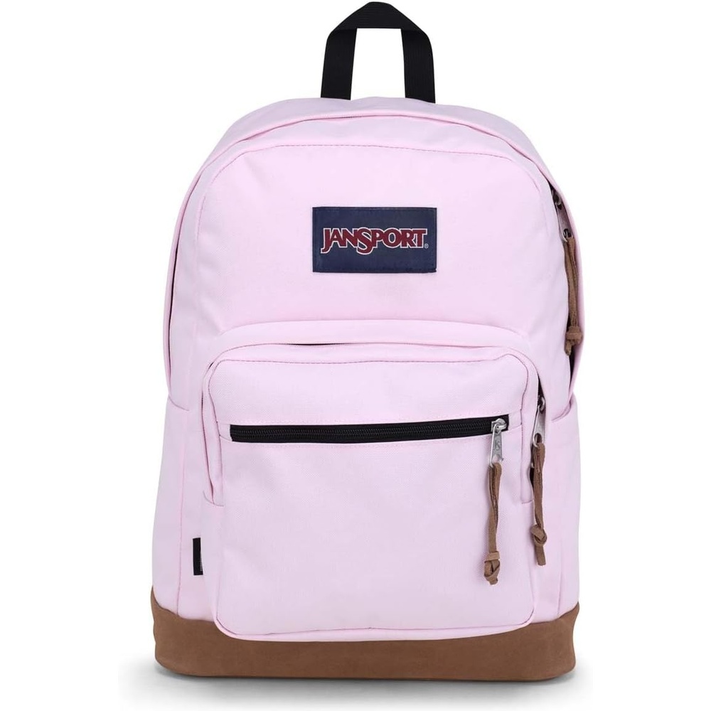 image:imageJanSport Right Pack Backpack Durable Daypack with Padded 15 Laptop Sleeve Spacious Main Compartment amp Integrated Water Bottle Pocket Animal IllusionPink Ice