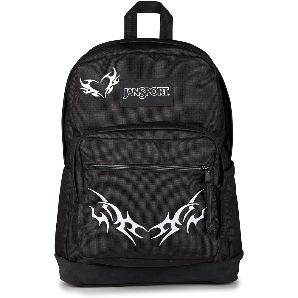 image:imageJanSport Right Pack Expressions Backpack Travel Work or Laptop Bag Coconut CorduroyCyber Sigil BlackCreamBlack