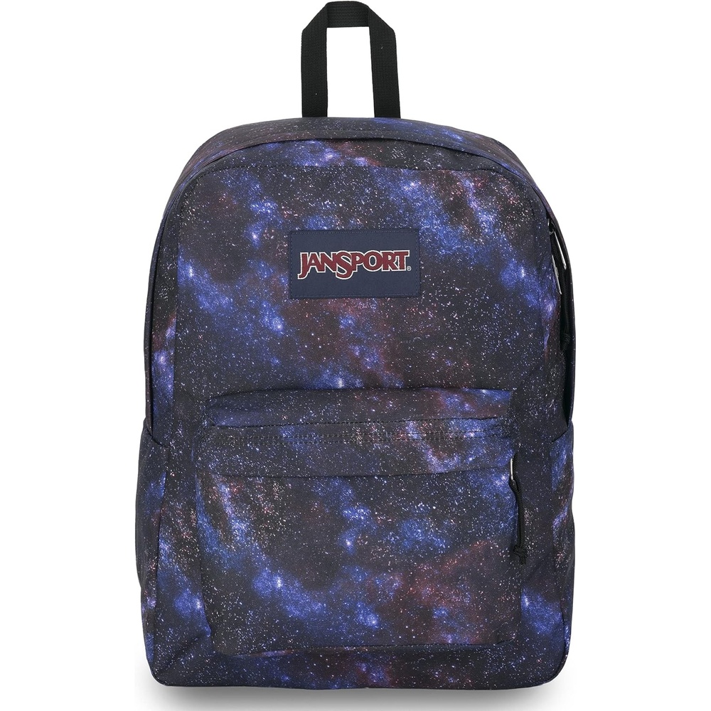 image:imageJanSport SuperBreak One Backpack Durable Lightweight Bag with 1 Main Compartment Front Utility Pocket with Builtin Organizer Premium Backpack Pastel PetalsNight Sky