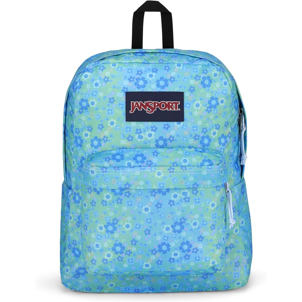 image:imageJanSport SuperBreak One Backpack Durable Lightweight Bag with 1 Main Compartment Front Utility Pocket with Builtin Organizer Premium Backpack Pastel PetalsBaby Blossom Blue