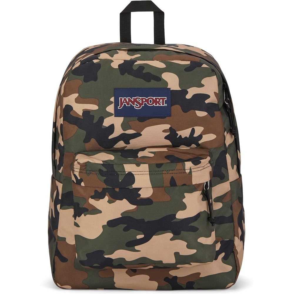 image:imageJanSport SuperBreak One Backpack Durable Lightweight Bag with 1 Main Compartment Front Utility Pocket with Builtin Organizer Premium Backpack Pastel PetalsBuckshot Camo