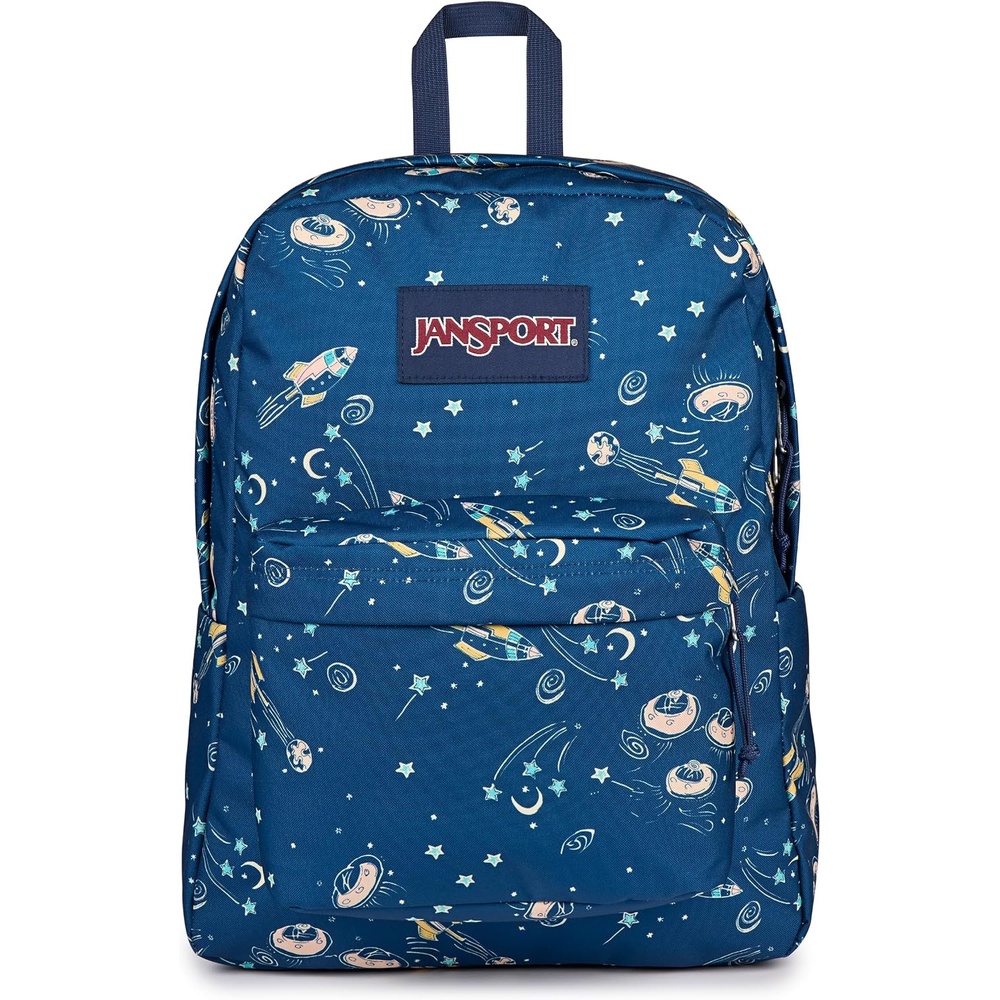 image:imageJanSport SuperBreak One Backpack Durable Lightweight Bag with 1 Main Compartment Front Utility Pocket with Builtin Organizer Premium Backpack Pastel PetalsVortex Voyage