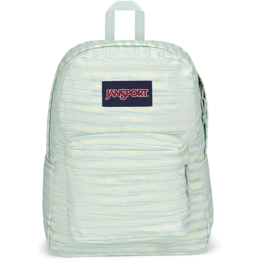 image:imageJanSport SuperBreak One Backpack  Durable Lightweight Bag with 1 Main Compartment Front Utility Pocket with Builtin Organizer Premium Backpack Pastel Petals70s Space Dye Fresh Mint