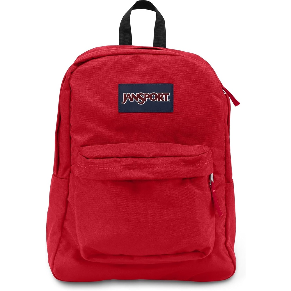 image:imageJanSport SuperBreak One Backpack Durable Lightweight Bag with 1 Main Compartment Front Utility Pocket with Builtin Organizer Premium Backpack Pastel PetalsRed Tape