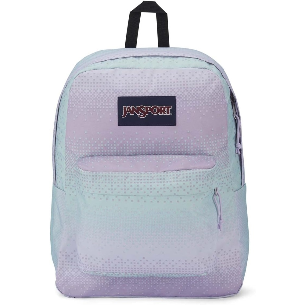 image:imageJanSport SuperBreak One Backpack Durable Lightweight Bag with 1 Main Compartment Front Utility Pocket with Builtin Organizer Premium Backpack Pastel Petals8 Bit Ombre