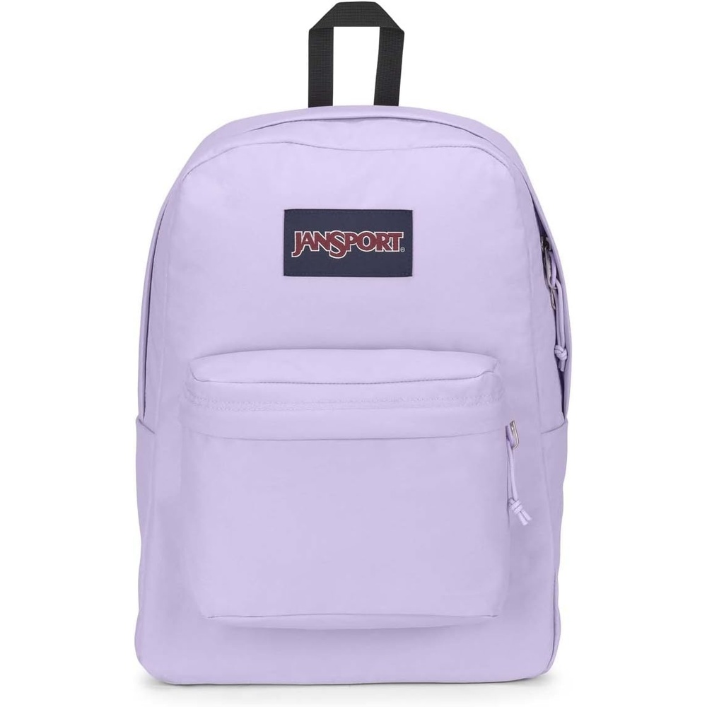 image:imageJanSport SuperBreak One Backpack Durable Lightweight Bag with 1 Main Compartment Front Utility Pocket with Builtin Organizer Premium Backpack Pastel PetalsPastel Lilac