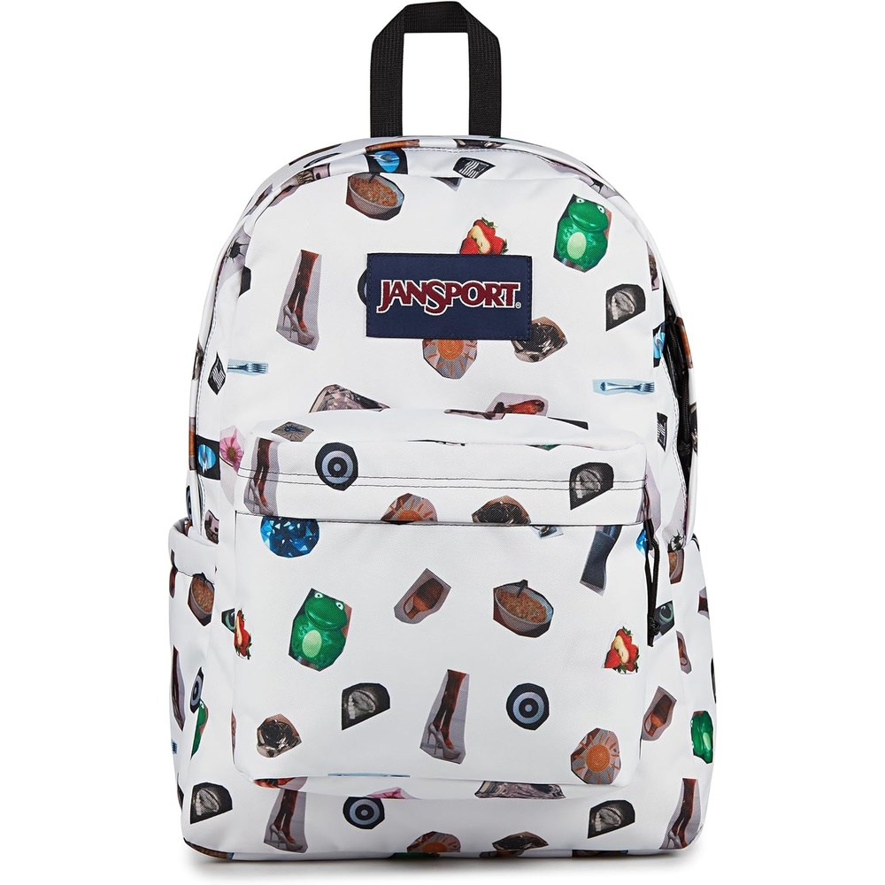 image:imageJanSport SuperBreak Plus Backpack with Padded 15inch Laptop Sleeve and Integrated Bottle Pocket Spacious and Durable Daypack for Work and Travel Collected Collage