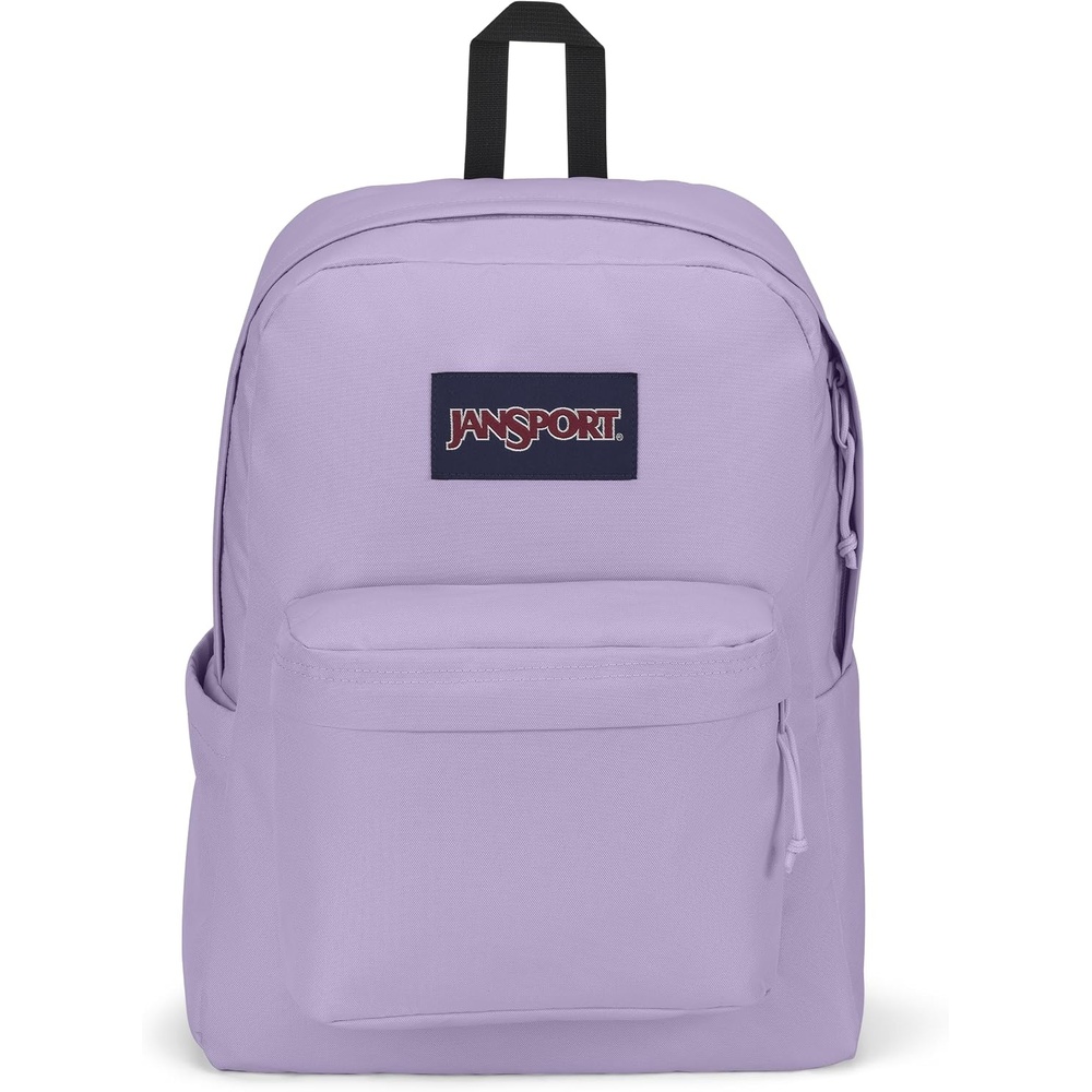 image:imageJanSport SuperBreak Plus Backpack with Padded 15inch Laptop Sleeve and Integrated Bottle Pocket Spacious and Durable Daypack for Work and Travel Pastel LilacPastel Lilac