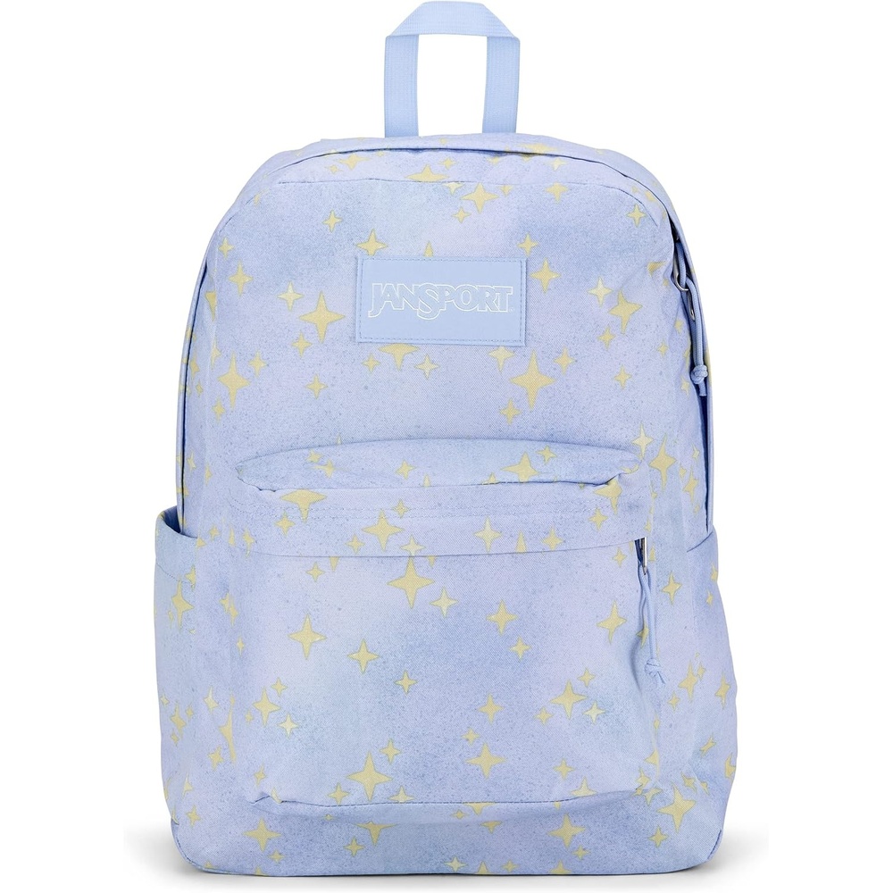 image:imageJanSport SuperBreak Plus Backpack with Padded 15inch Laptop Sleeve and Integrated Bottle Pocket Spacious and Durable Daypack for Work and Travel Pastel LilacStreet Sparkle