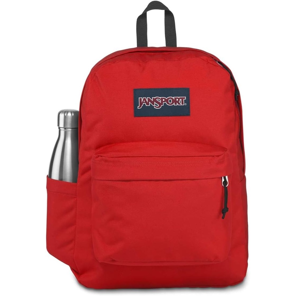 image:imageJanSport Superbreak Backpack Durable Lightweight Premium Backpack Red TapeRed Tape