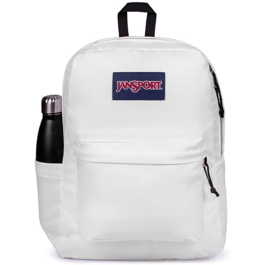 image:imageJanSport Superbreak Backpack Durable Lightweight Premium Backpack Red TapeWhite