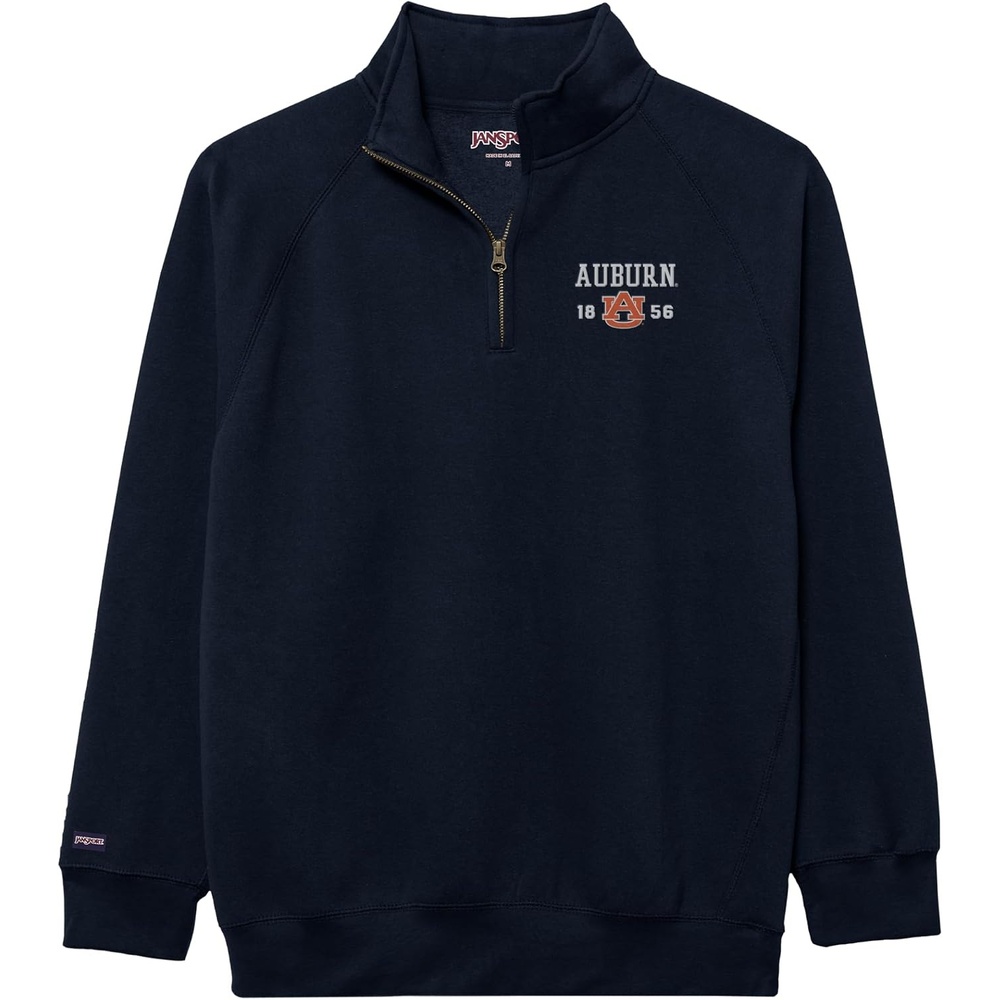 image:imageJanSport Unisex Adult NCAA Officially Licensed Rival Long Sleeve StandUp Collar Quarter Zip SweatshirtAuburn Tigers