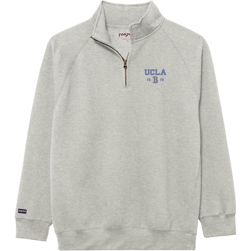 image:imageJanSport Unisex Adult NCAA Officially Licensed Rival Long Sleeve StandUp Collar Quarter Zip SweatshirtUCLA Bruins