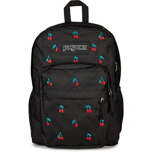 JanSport Big Plans Fx, Embroidered Bows(Surreal Sensations Black)