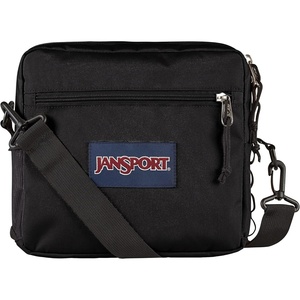 JanSport Central Adaptive Accessory Bag – Wheelchair & Walker Compatible, Versatile Carry Options, Tuck-Away Adjustable Loops, SaniStash Pocket for Easy Access, Black(Black)