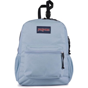 JanSport Central Adaptive Backpack – Wheelchair & Walker Compatible, Tuck-Away Shoulder Straps, Adjustable Backrest Loops & Anchor Straps, Iconic Design, Black(Blue Dusk)
