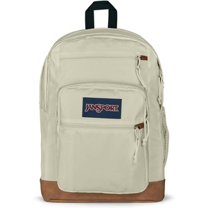 JanSport Cool Backpack with 15-inch Laptop Sleeve, Large Computer Bag Rucksack with 2 Compartments, Ergonomic Straps, Faded Sage(Coconut)