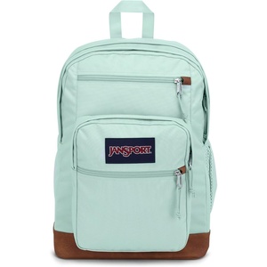 JanSport Cool Backpack with 15-inch Laptop Sleeve, Large Computer Bag Rucksack with 2 Compartments, Ergonomic Straps, Faded Sage(Fresh Mint)