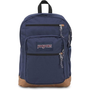JanSport Cool Backpack with 15-inch Laptop Sleeve, Large Computer Bag Rucksack with 2 Compartments, Ergonomic Straps, Faded Sage(Navy)