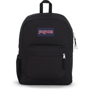 JanSport Cross Town Backpack 17″ x 12.5″ x 6″ – Simple Bag for Everyone with 1 Main Compartment, Front Utility Pocket – Premium Class Accessories – Black(Black)