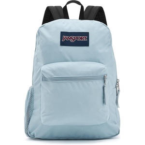 JanSport Cross Town Backpack 17″ x 12.5″ x 6″ – Simple Bag for Everyone with 1 Main Compartment, Front Utility Pocket – Premium Class Accessories – Black(Blue Dusk)