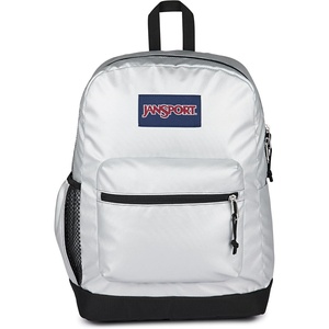 JanSport Cross Town Plus Remix Backpack – Padded Back Panel, Laptop Sleeve, and Front Pocket Organizer – Lavender Ash Corduroy(Shine)