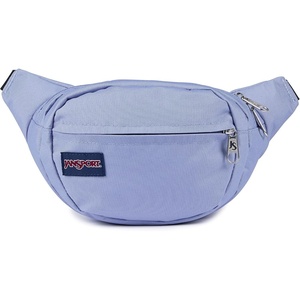 JanSport Fifth Avenue Fanny Pack Crossbody Bags for Women, Men – Stylish, Durable Waist Bag with Adjustable Belt, Main Zippered Pocket, Quick Stash Pocket – Travel Essentials – Black(Lavender Ash)