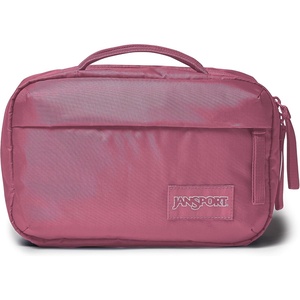 JanSport Good Latitude Tech Organizer – 5L Padded Electronics Travel Case – Charger Bag for Phone Cords, Power Banks, Adapters, and Accessories, Elemental Blue(Mauve Haze)