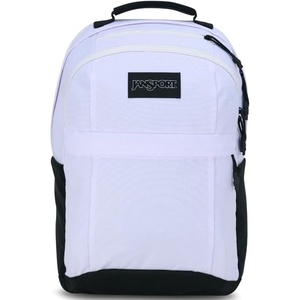 JanSport Landings Pack – Large Backpack with Soft Back Panel, Dual Water Bottle Pockets, 15-Inch Padded Laptop Compartment, White(White)