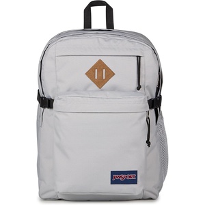 JanSport Main Campus Backpack – Travel or Work Backpack with 15-Inch Laptop Sleeve and Dual Water Bottle Pockets, Surreal Swirlies(Grounded Grey)