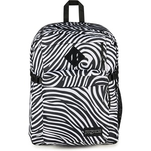 JanSport Main Campus Backpack – Travel or Work Backpack with 15-Inch Laptop Sleeve and Dual Water Bottle Pockets, Surreal Swirlies(Surreal Swirlies)