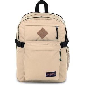 JanSport Main Campus Backpack – Travel or Work Backpack with 15-Inch Laptop Sleeve and Dual Water Bottle Pockets, Surreal Swirlies(Travertine)