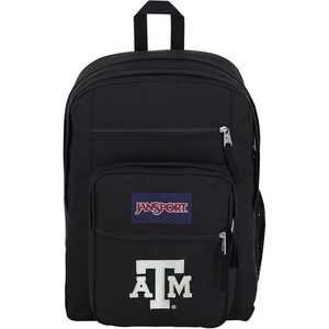 JanSport NCAA Officially Licensed Backpack, Ohio State Buckeyes, Big Student with Padded 15-Inch Laptop Sleeve, 2 Compartment Computer Bag with Bottle Pocket & Haul Handle, Book Rucksack, Red Tape(Team Color)