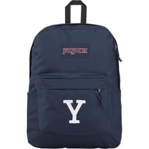 JanSport NCAA Officially Licensed Backpack, Ole Miss Rebels, Superbreak Plus with Padded 15” Laptop Sleeve, Spacious Computer Bag for Men & Women, Durable Daypack with Bottle Pocket, Red Tape(Yale Bulldogs)