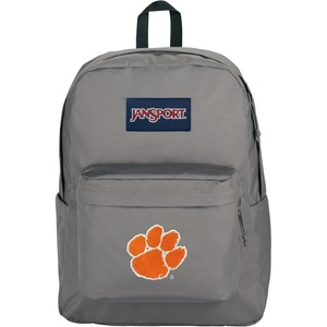 JanSport NCAA Officially Licensed Backpack, Ole Miss Rebels, Superbreak Plus with Padded 15” Laptop Sleeve, Spacious Computer Bag for Men & Women, Durable Daypack with Bottle Pocket, Red Tape(Clemson Tigers)