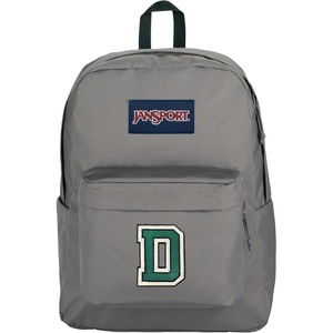 JanSport NCAA Officially Licensed Backpack, Ole Miss Rebels, Superbreak Plus with Padded 15” Laptop Sleeve, Spacious Computer Bag for Men & Women, Durable Daypack with Bottle Pocket, Red Tape(Dartmouth Big Green)
