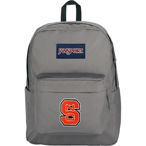 JanSport NCAA Officially Licensed Backpack, Ole Miss Rebels, Superbreak Plus with Padded 15” Laptop Sleeve, Spacious Computer Bag for Men & Women, Durable Daypack with Bottle Pocket, Red Tape(North Carolina State Wolfpack)