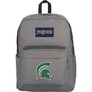 JanSport NCAA Officially Licensed Backpack, Ole Miss Rebels, Superbreak Plus with Padded 15” Laptop Sleeve, Spacious Computer Bag for Men & Women, Durable Daypack with Bottle Pocket, Red Tape(Michigan State Spartans)