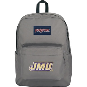 JanSport NCAA Officially Licensed Backpack, Ole Miss Rebels, Superbreak Plus with Padded 15” Laptop Sleeve, Spacious Computer Bag for Men & Women, Durable Daypack with Bottle Pocket, Red Tape(James Madison Dukes)