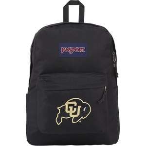 JanSport NCAA Officially Licensed Backpack, Ole Miss Rebels, Superbreak Plus with Padded 15” Laptop Sleeve, Spacious Computer Bag for Men & Women, Durable Daypack with Bottle Pocket, Red Tape(Colorado Buffaloes)