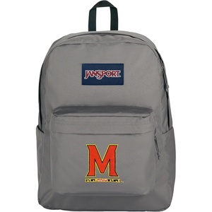 JanSport NCAA Officially Licensed Backpack, Ole Miss Rebels, Superbreak Plus with Padded 15” Laptop Sleeve, Spacious Computer Bag for Men & Women, Durable Daypack with Bottle Pocket, Red Tape(Maryland Terrapins)