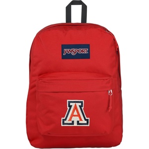 JanSport NCAA Officially Licensed Backpack, Ole Miss Rebels, Superbreak Plus with Padded 15” Laptop Sleeve, Spacious Computer Bag for Men & Women, Durable Daypack with Bottle Pocket, Red Tape(Arizona Wildcats)