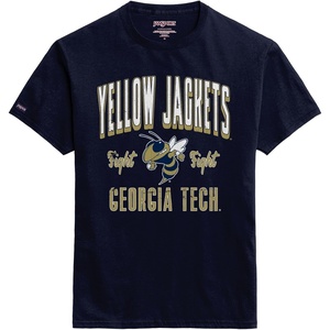 JanSport NCAA Officially Licensed Campus Short Sleeve T Shirt for Men, Soft & Breathable Pre-Shrunk Cotton Crewneck T Shirt(Georgia Tech Yellow Jackets)