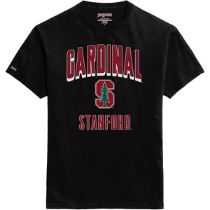 JanSport NCAA Officially Licensed Campus Short Sleeve T Shirt for Men, Soft & Breathable Pre-Shrunk Cotton Crewneck T Shirt(Stanford Cardinal)
