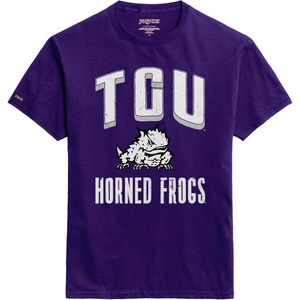 JanSport NCAA Officially Licensed Campus Short Sleeve T Shirt for Men, Soft & Breathable Pre-Shrunk Cotton Crewneck T Shirt(TCU Horned Frogs)