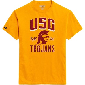 JanSport NCAA Officially Licensed Campus Short Sleeve T Shirt for Men, Soft & Breathable Pre-Shrunk Cotton Crewneck T Shirt(USC Trojans)