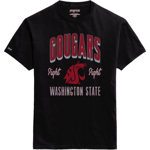 JanSport NCAA Officially Licensed Campus Short Sleeve T Shirt for Men, Soft & Breathable Pre-Shrunk Cotton Crewneck T Shirt(Washington State Cougars)